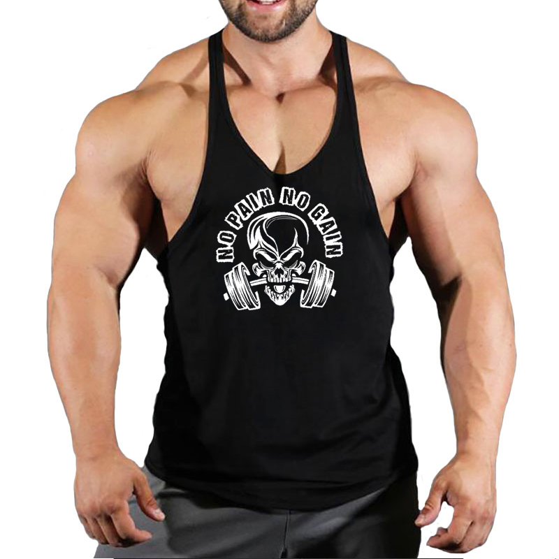 Tank Top Muscle - Tank Top pria tanpa lengan, kaus