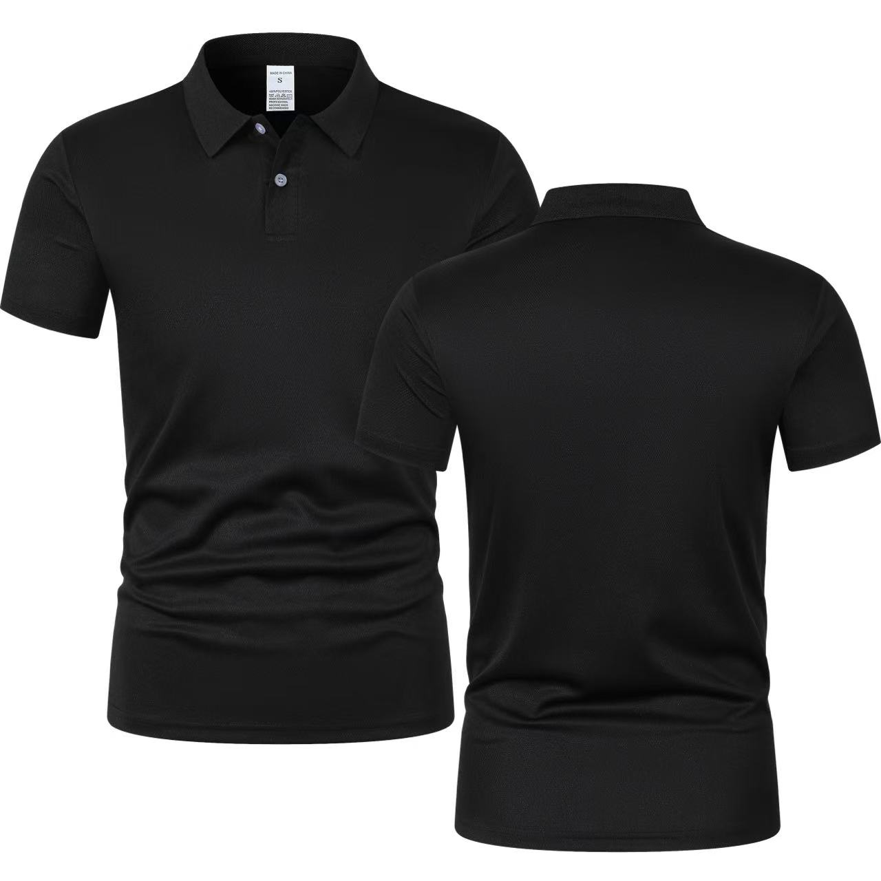 Polo Shirt Pique - Kaus Kerah Lengan Pendek Pria Musim
