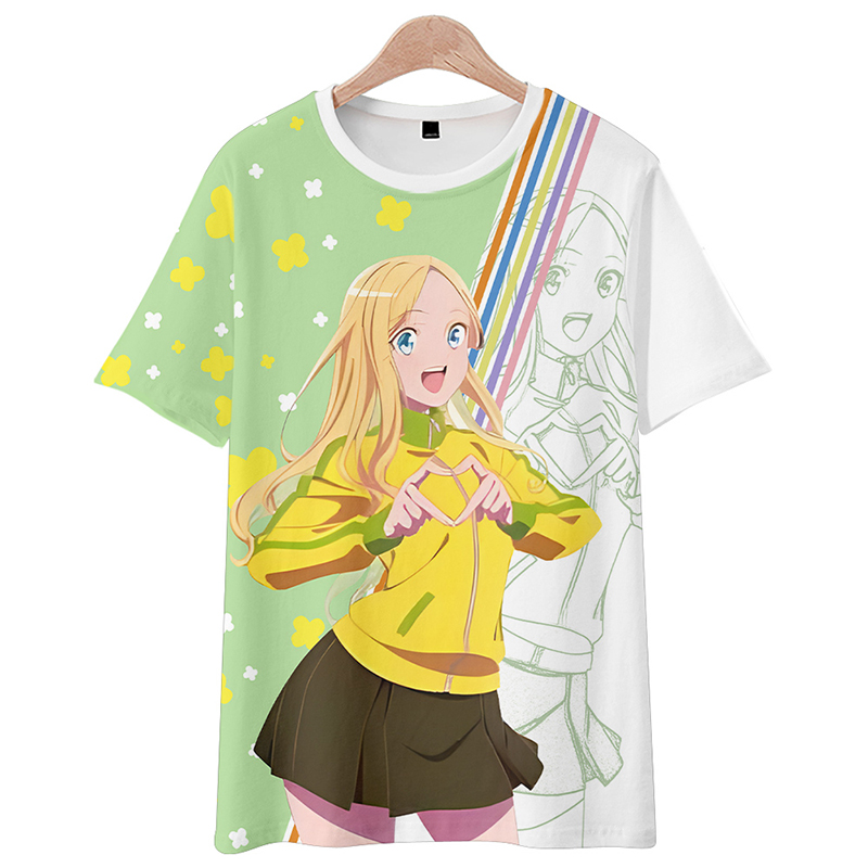 Anime Narenare Cetak 3D -Corak - Tee Graphic Print ulasan dan harga