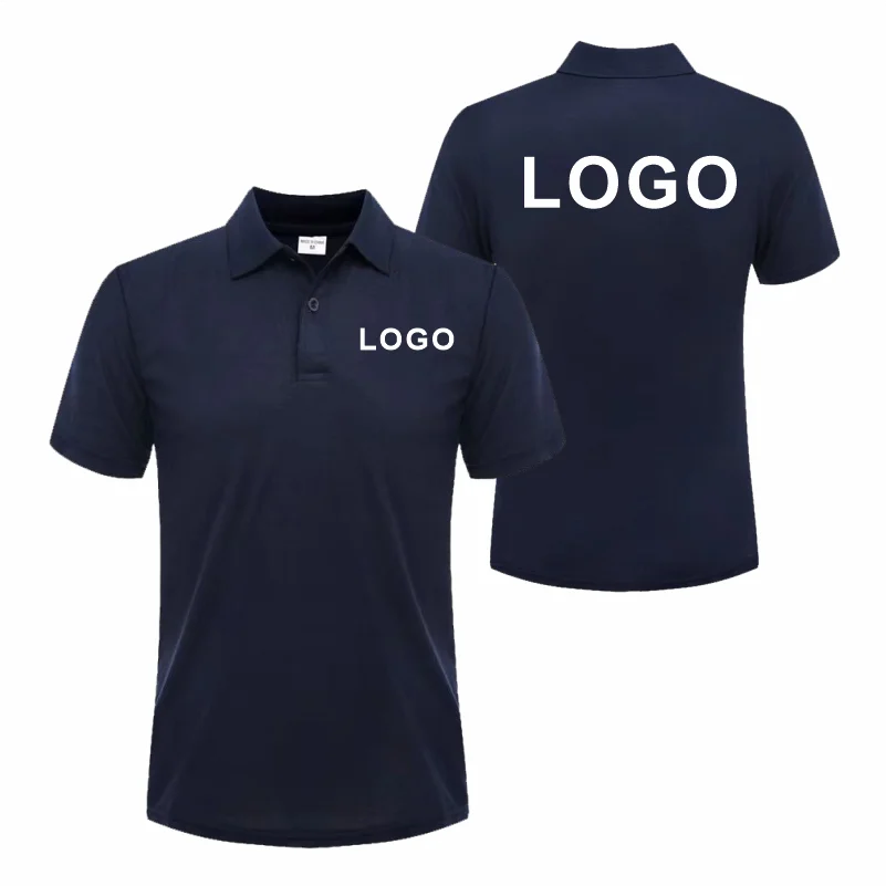 Kaos Polo Logo Kustom Pria Wan - Polo Shirt Pique ulasan dan harga
