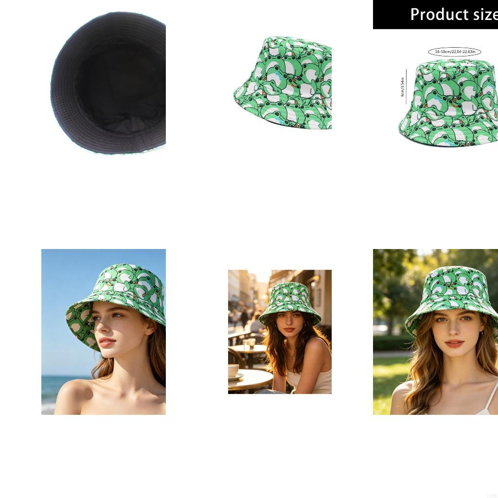 Topi Cetak Katak yang Dapat Di - Packable Hat Nylon ulasan dan harga