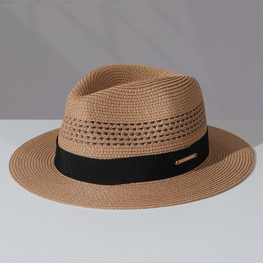 Topi Jerami Klasik Musim Panas - Bucket Hat Straw ulasan dan harga