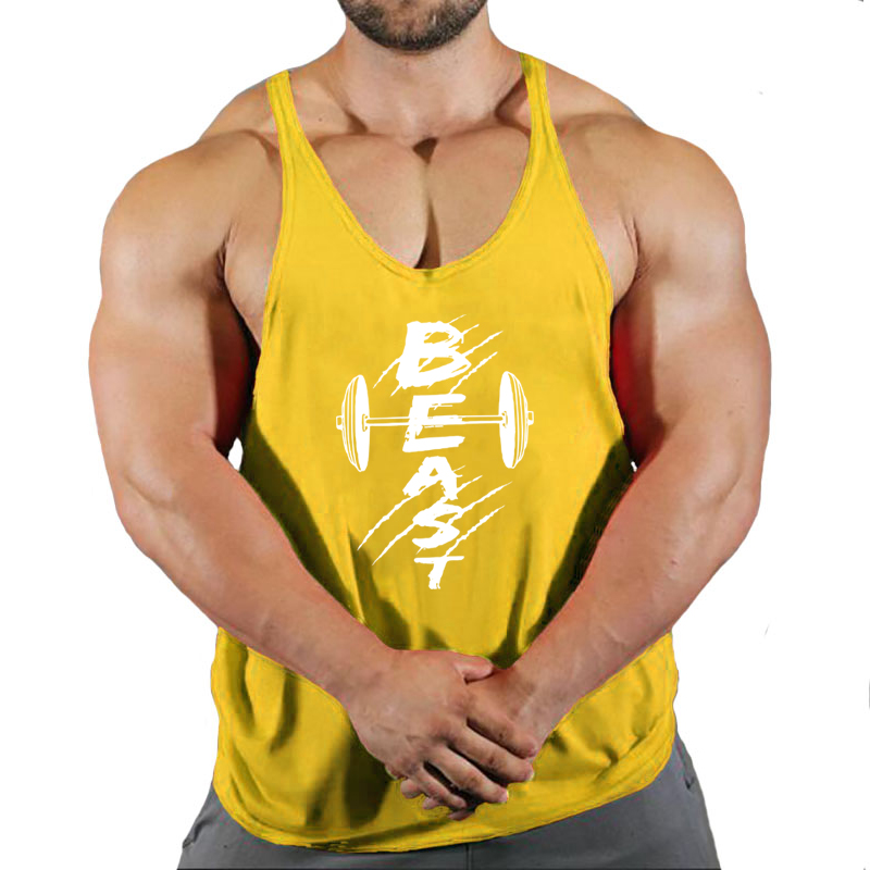 Tank Top kebugaran bermerek mu - Tank Top Muscle ulasan dan harga