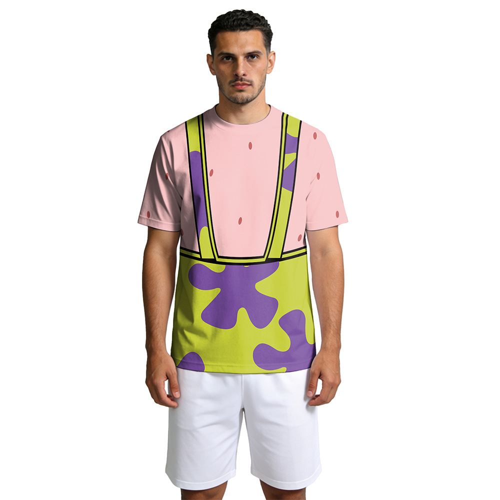 Kaos Cosplay Sponge & Patrick  - Tee Graphic Print ulasan dan harga