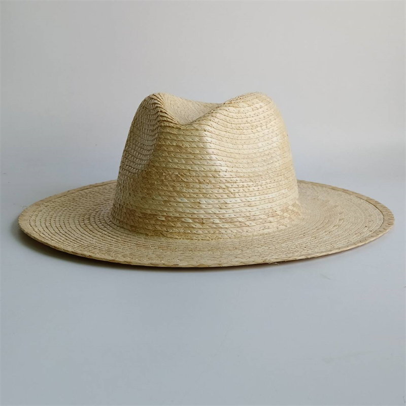 Topi jerami daun palem alami k - Bucket Hat Straw ulasan dan harga
