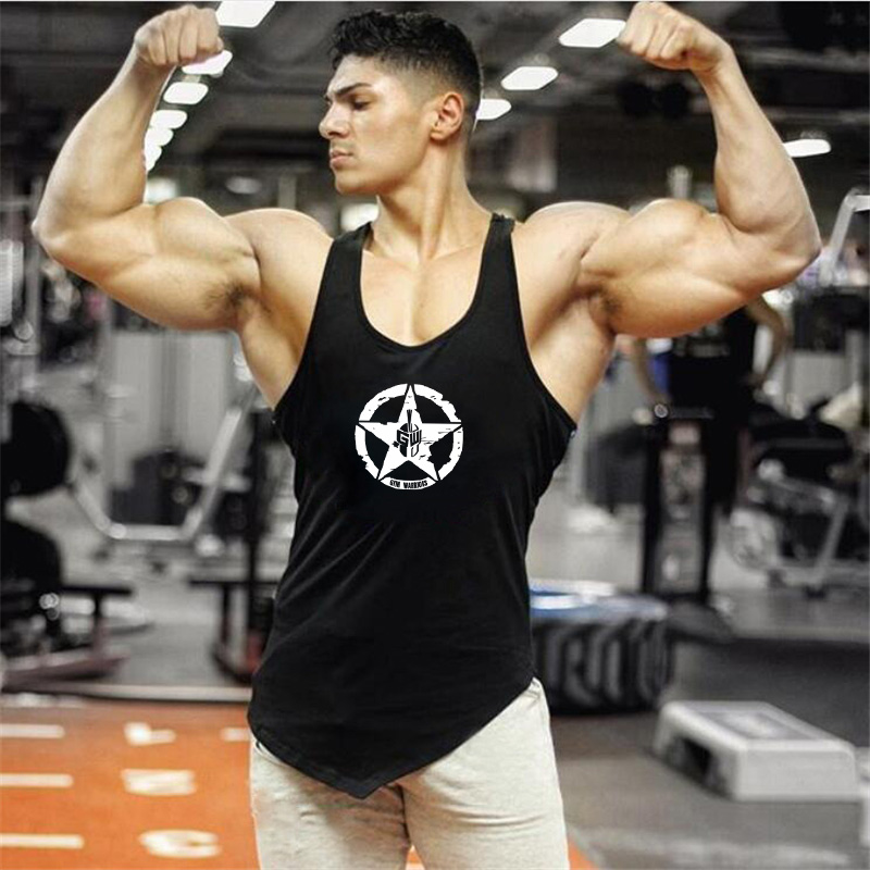 Gym binaraga kaus berotot atas - Tank Top Muscle ulasan dan harga